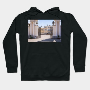 Gates at Rundale Palace in Latvia Hoodie